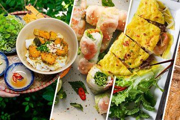 Da Nang Food Tour and Bridges Local Motorbike Experience