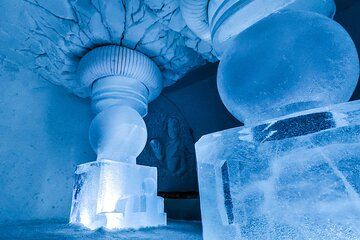 Guided Arctic Snow Hotel and Glass Igloos Visit with Transfers