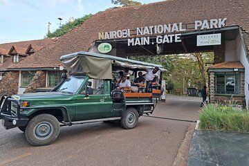 Nairobi National Park Open Game Viewer Landcruiser Safari