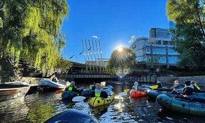 Oslo Packrafting Adventure on the Akerselva River