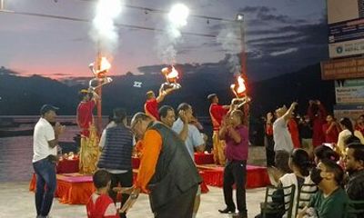 Aarati Tour in Barahi Ghat Pokhara Lakeside