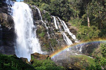 Doi Inthanon Highlights Twin Pagodas and Wachirathan Waterfall