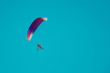 Private Para Trike Flight Over Doha Sealine with Pick