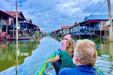 Kampong Phluk Walking and Floating Village with Sunset Tour