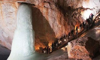 Private Day Tour Werfen Castle and Ice Caves from Munich