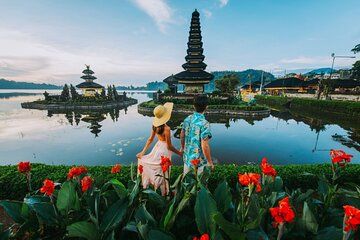 Tanah Lot Temple, Jatiluwih Rice Terrace and Beratan Lake Temple