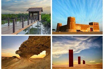 From Doha: Day Trip to North And West Qatar With Pickup