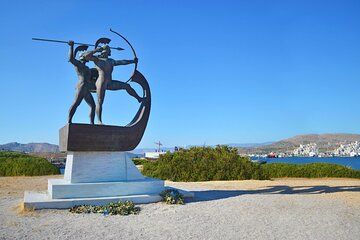 Athens Salamina Island Guided Day Trip with Beach Stop