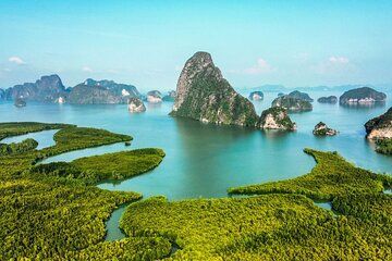 Phang Nga Bay 5 Points Tour with Sea Canoeing from Phuket