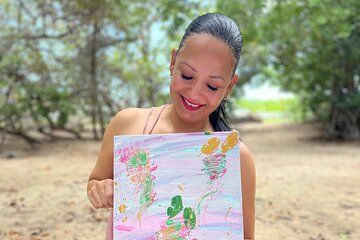 Sense and Paint Intuitive Sunset Art Experience in Aruba
