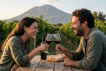 Pompei & Wine Tasting Experience from Naples