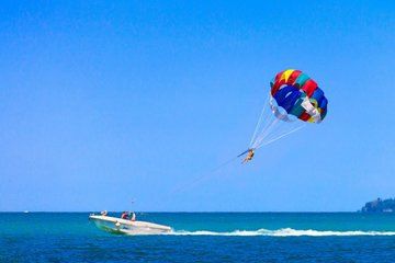 Adventure Undersea Walk Parasailing and Tube Riding with Transfer