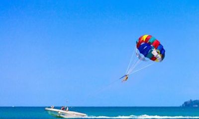 Adventure Undersea Walk Parasailing and Tube Riding with Transfer