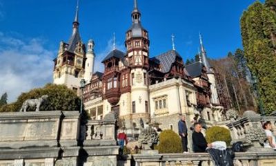 Peles Castle Bran Castle Rasnov Fortress and Sinaia Monastery