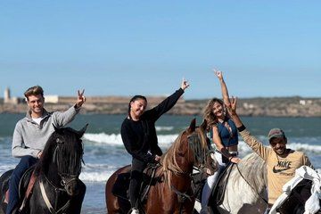 Scenic Horseback Adventure Along Essaouira’s Beaches