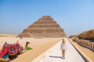 Private Full Day Tour to Saqqara Memphis and Dahshur Pyramids