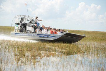 Miami Boat Cruise, Everglades and Double Decker Full-Day Tour