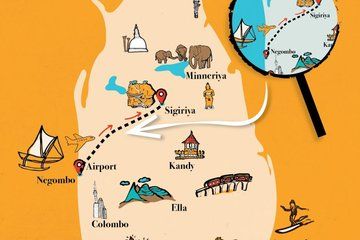 Shared Transfer from Negombo to Sigiriya Sri Lanka