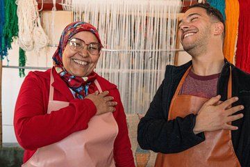 Essaouira Berber Weaving Workshop with Tea and Pastries