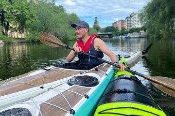 Introduction to kayaking with scenic tour in Stockholm city