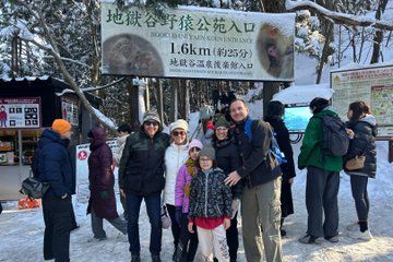 Full Day Snow Monkey Park Tour to-and-from Nagano Station