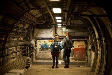 Walking Tour in the Lost Tunnels in Euston