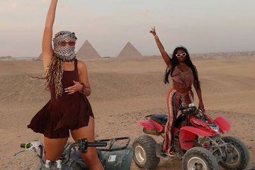 Ultimate ATV Ride at the Desert of Great Giza Pyramids