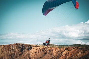 Parachute flight in Nazareth