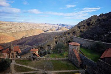 Day Trip to David Gareja with Lunch in a Local Family and Wine
