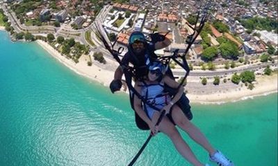 Double Paragliding Flight in Niteroi