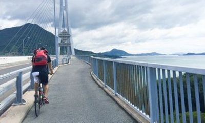 Shimanami Kaido Cycling Tour from Onomichi to Oyamazumi Shrine