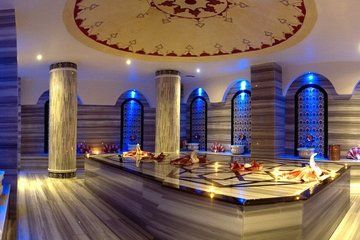 Side Traditional Turkish Bath Hammam Body Scrub and Oil Massage