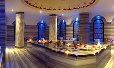 Side Traditional Turkish Bath Hammam Body Scrub and Oil Massage