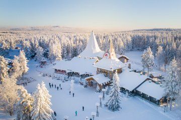 Santa's Village Adventure: Husky, Reindeer, Buffet, Certificate