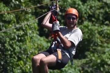 Cruise Friendly Sloths, Monkeys JungleZipline Adventure in Roatán