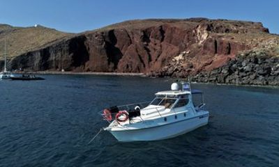 Santorini Private Wedding Proposal Cruise with Drinks and Snacks