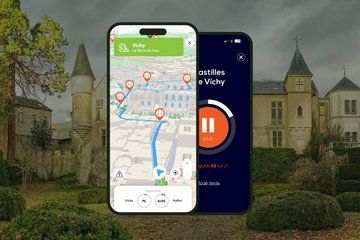 Vichy Audio Guided Walking Tour 1h35 and 27 Audio Comments
