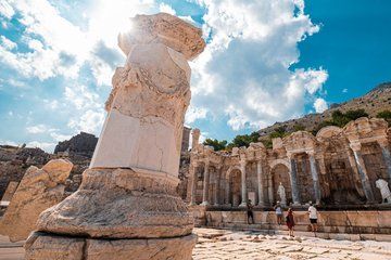 Sagalassos Ancient City and Amber Canyon Boat Tour Day Trip