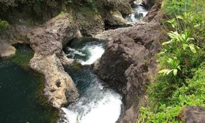 From Kona Waterfalls and Mauna Kea Visitor Center Experience