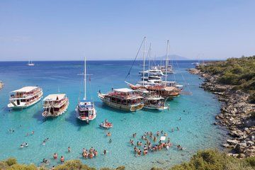 Bodrum Orak Island Boat Trip Include Hotel Transfer and Lunch