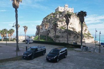 airport transfer from Tropea to Lamezia airport train station