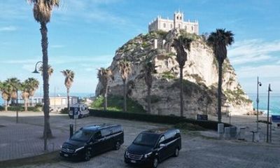 airport transfer from Tropea to Lamezia airport train station