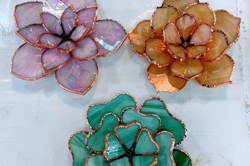 Stained Glass Succulent Workshop