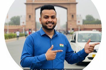 Wagah border arrangement