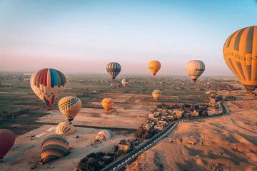 Sunrise Hot Air Balloon Ride Over Luxor's Ancient City