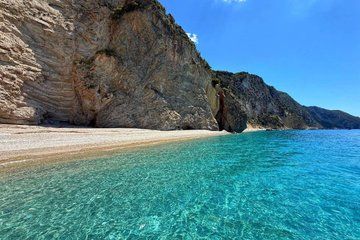 Corfu Paleokastritsa Sea Caves and Stelari Beach speedboat trip