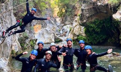 From Marbella: Canyoning Adventure (Barranco de Zarzalones)