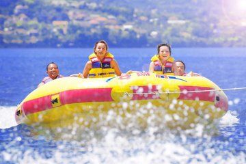 Bali Watersport Parasailing Adventure, Rolling Donut and Jetski