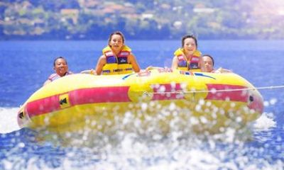 Bali Watersport Parasailing Adventure, Rolling Donut and Jetski