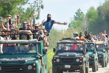 Side Jeep Safari Adventure Through Taurus Mountain